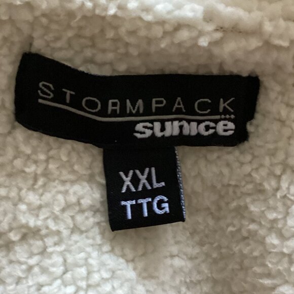 Stormpack Sunice Men's Women's Fleece Lined Fair Isle Sweater Cardigan Size XXL - Picture 9 of 10